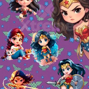 Láminas Heroína Clásica — lámina DTF