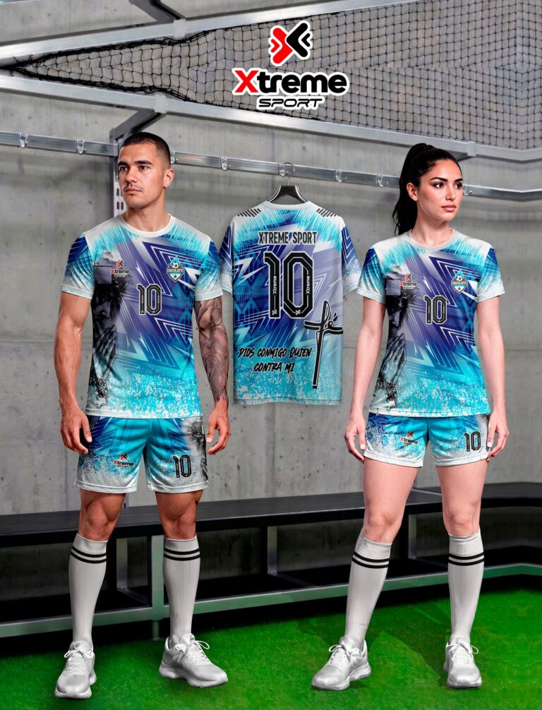 Modelo de uniforme sublimado Fe
